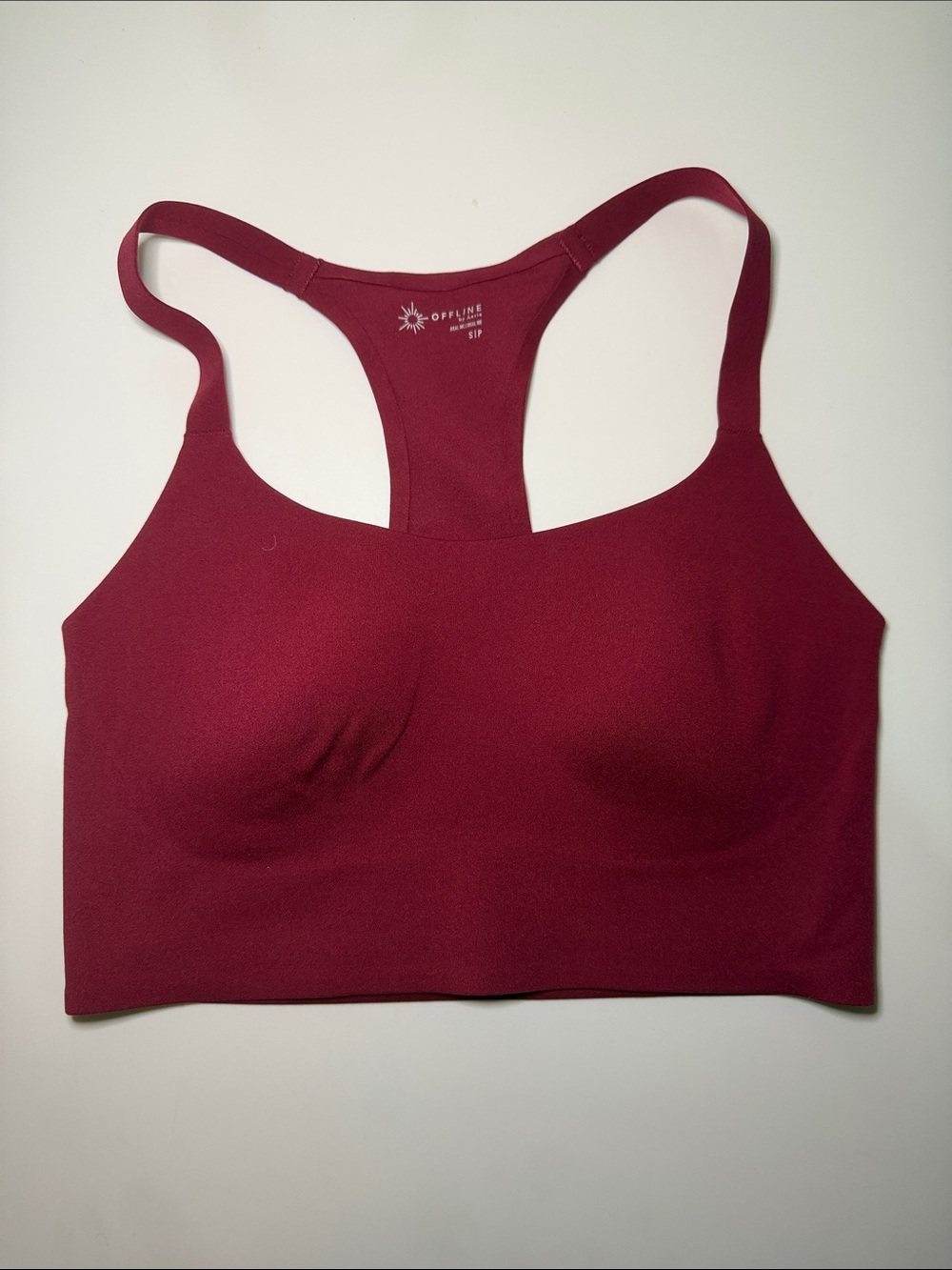 OFFLINE by Aerie Real Me Hold Up! Racerback Sports Bra